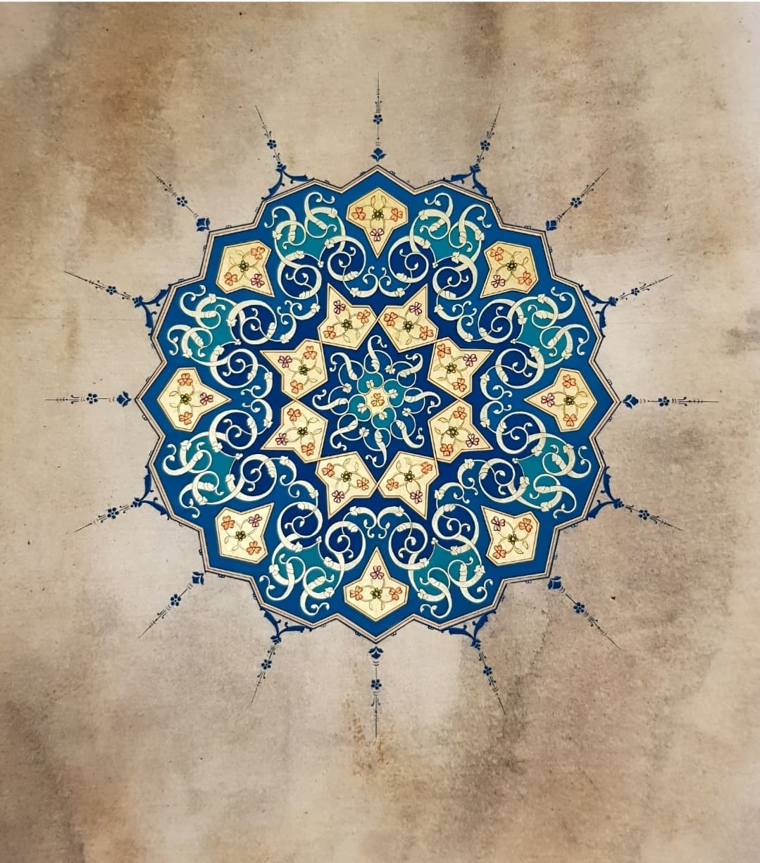 Geometrik Şemse - Görsel 1