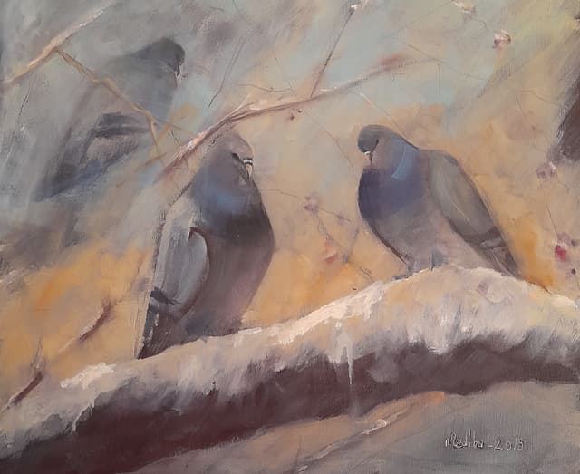 Ağaçta Güvercinler