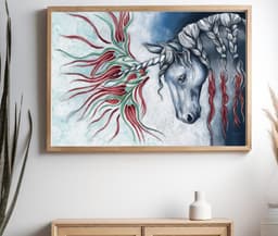 Mavi Resim (Çinilerin dansı serisi) - Görsel 1