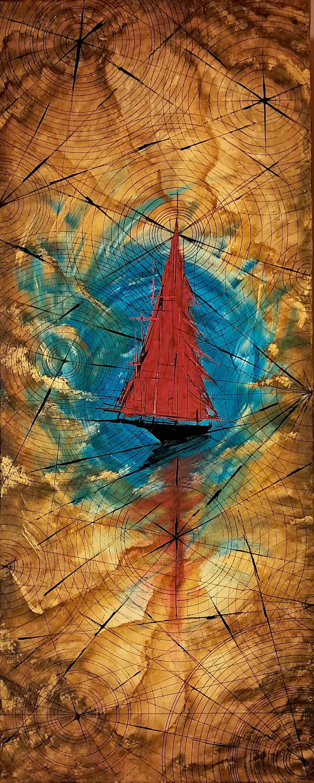 red sail